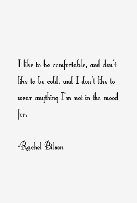 Rachel Bilson Quotes