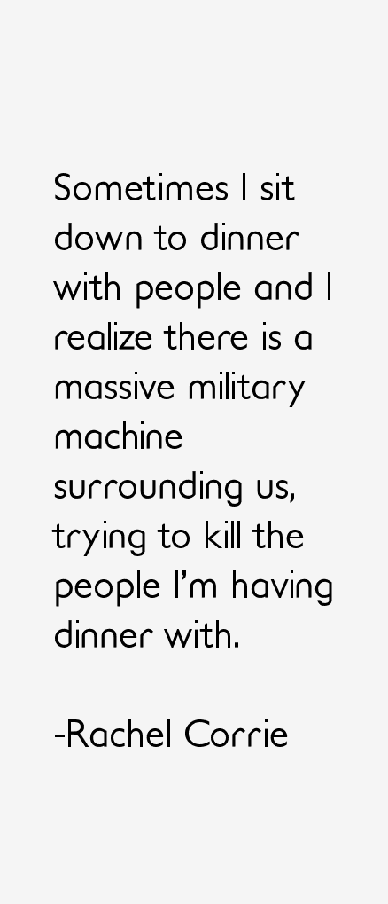 Rachel Corrie Quotes