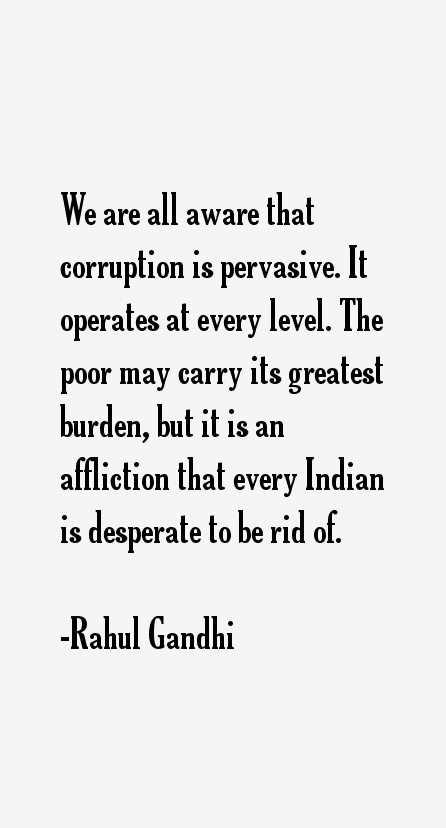 Rahul Gandhi Quotes