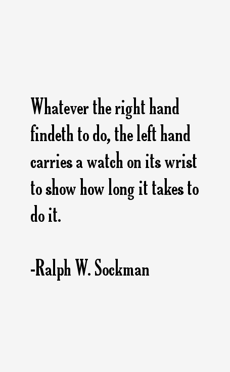 Ralph W. Sockman Quotes