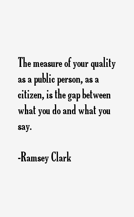 Ramsey Clark Quotes
