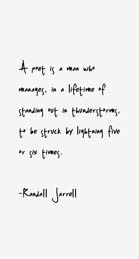 Randall Jarrell Quotes