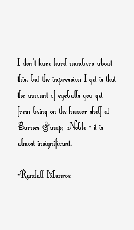 Randall Munroe Quotes