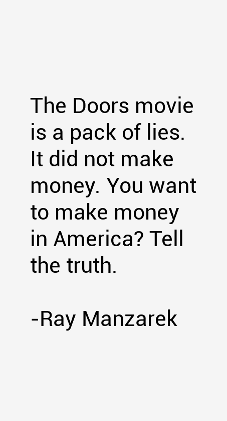 Ray Manzarek Quotes