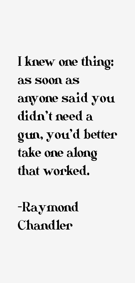 Raymond Chandler Quotes
