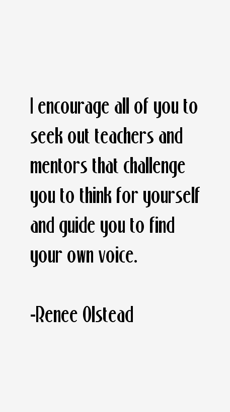 Renee Olstead Quotes
