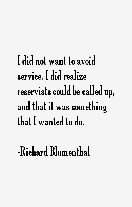 Richard Blumenthal Quotes