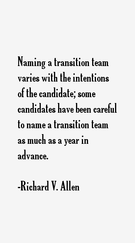 Richard V. Allen Quotes