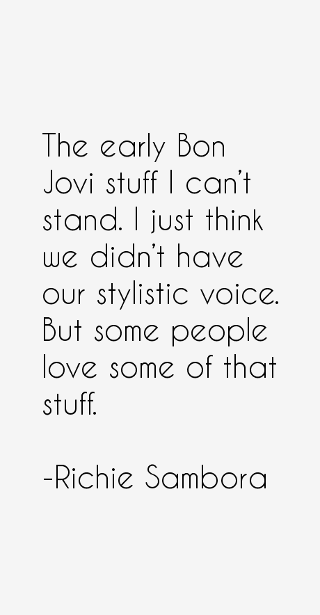 Richie Sambora Quotes