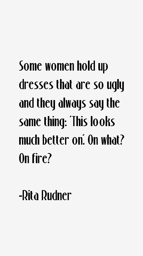 Rita Rudner Quotes