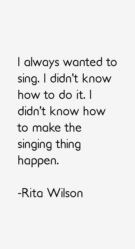 Rita Wilson Quotes