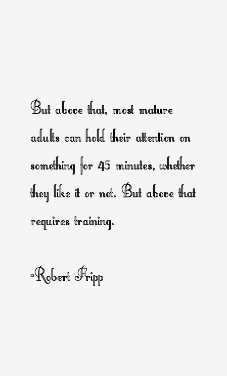 Robert Fripp Quotes