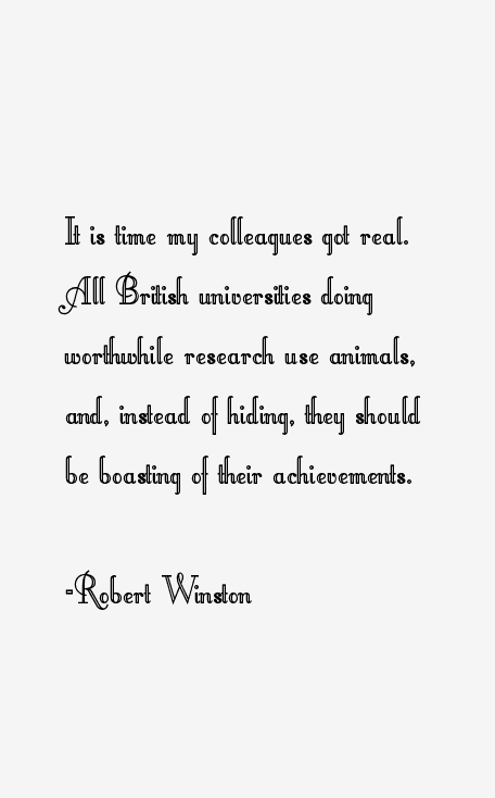 Robert Winston Quotes