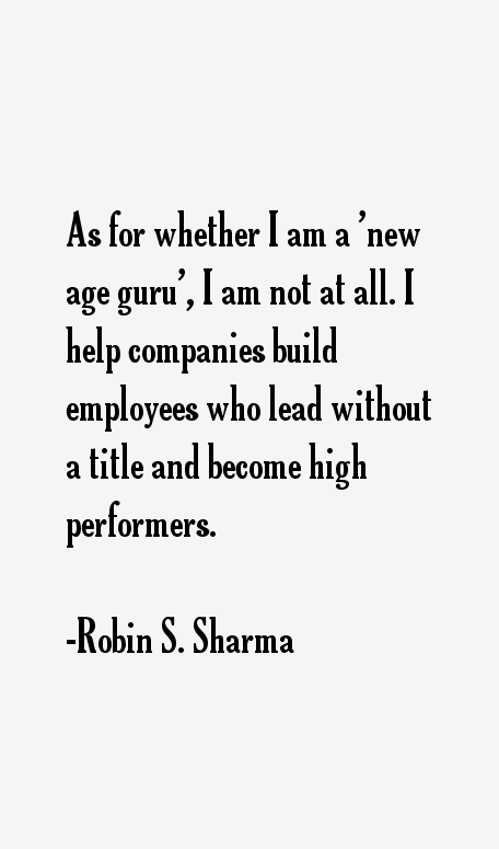 Robin S. Sharma Quotes