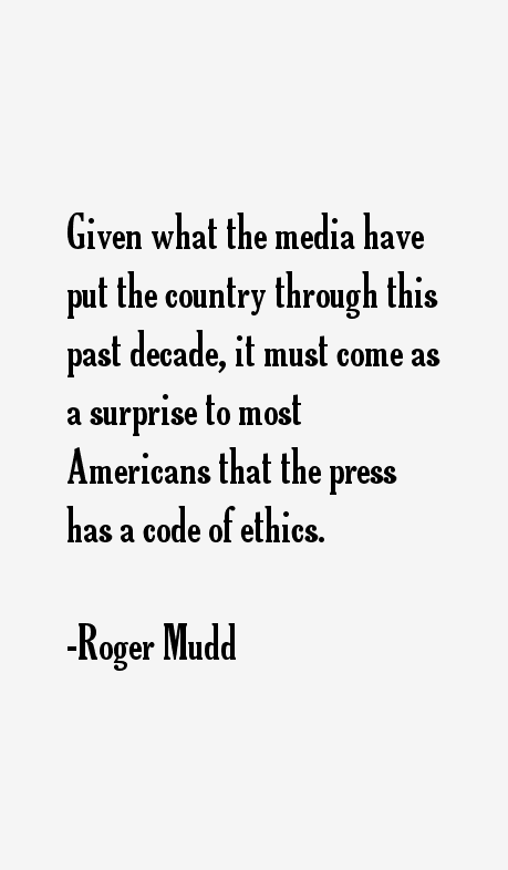 Roger Mudd Quotes