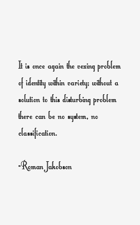 Roman Jakobson Quotes