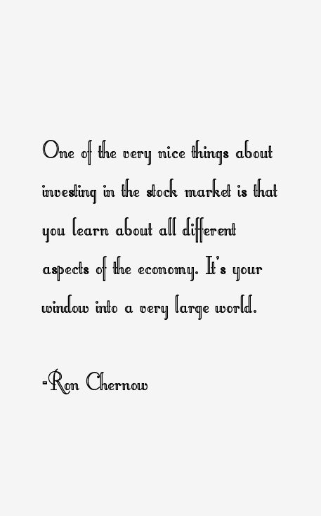 Ron Chernow Quotes