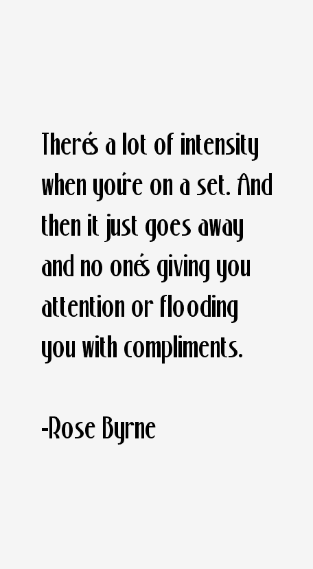 Rose Byrne Quotes