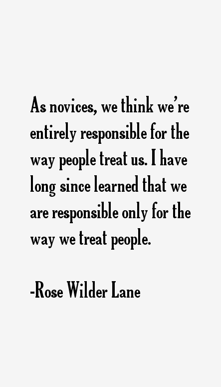 Rose Wilder Lane Quotes