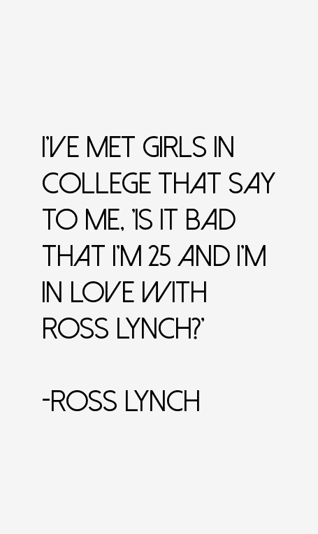 Ross Lynch Quotes
