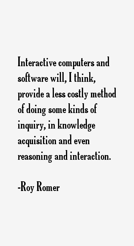 Roy Romer Quotes