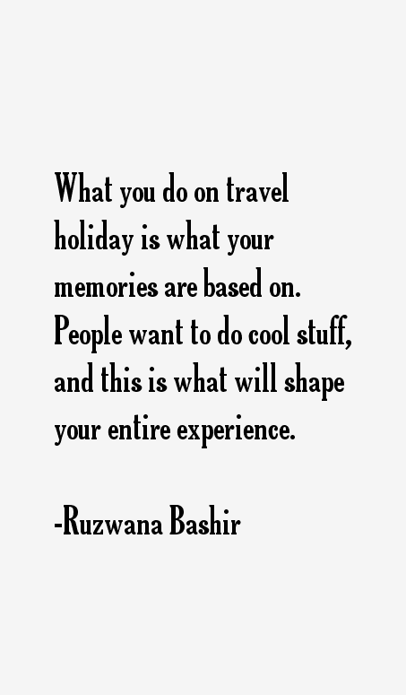 Ruzwana Bashir Quotes