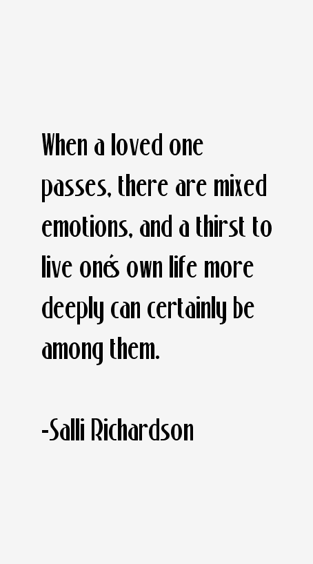 Salli Richardson Quotes