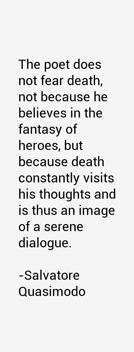 Salvatore Quasimodo Quotes