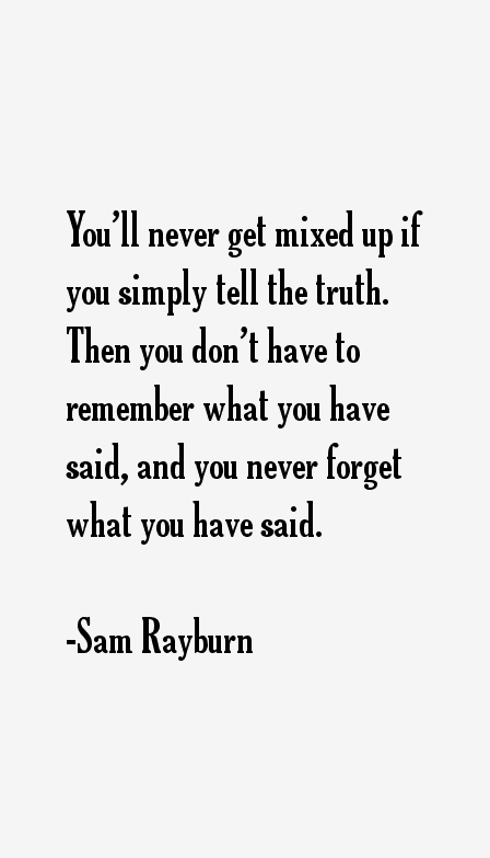 Sam Rayburn Quotes