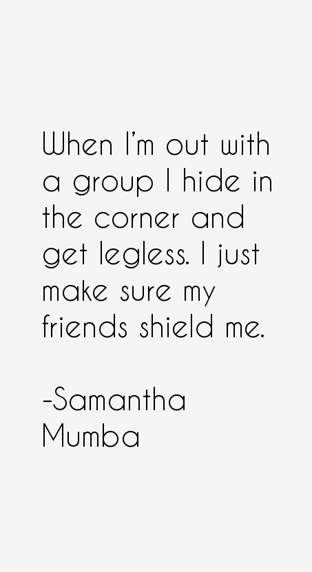 Samantha Mumba Quotes