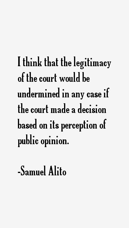 Samuel Alito Quotes