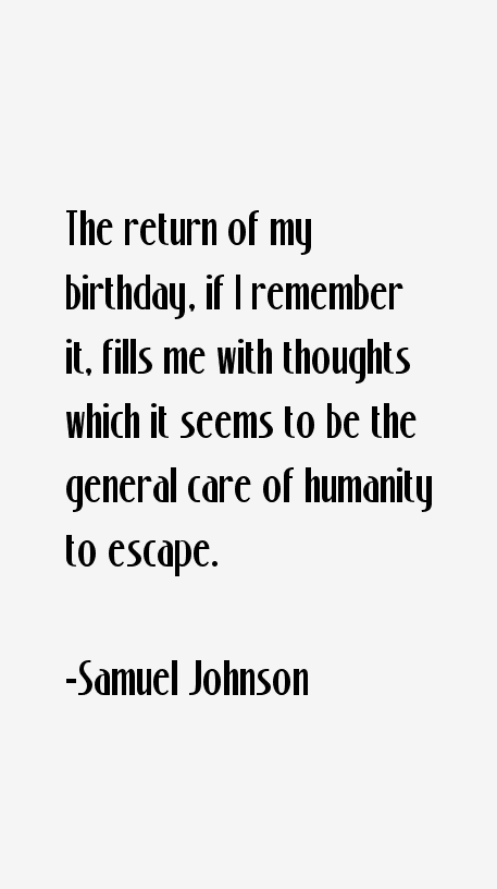 Samuel Johnson Quotes