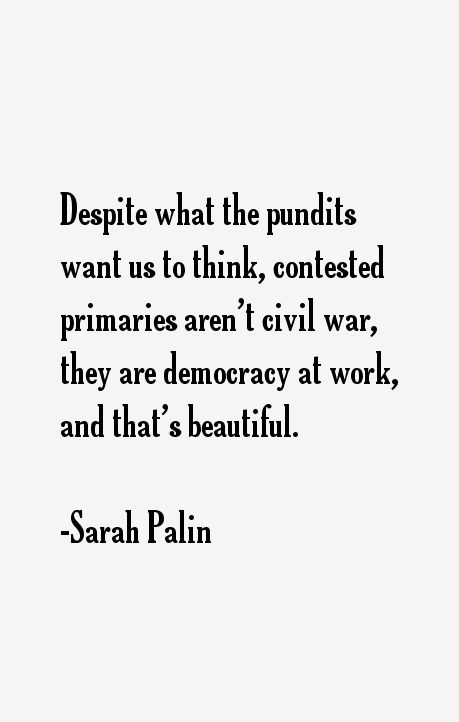 Sarah Palin Quotes