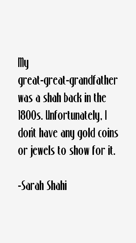 Sarah Shahi Quotes