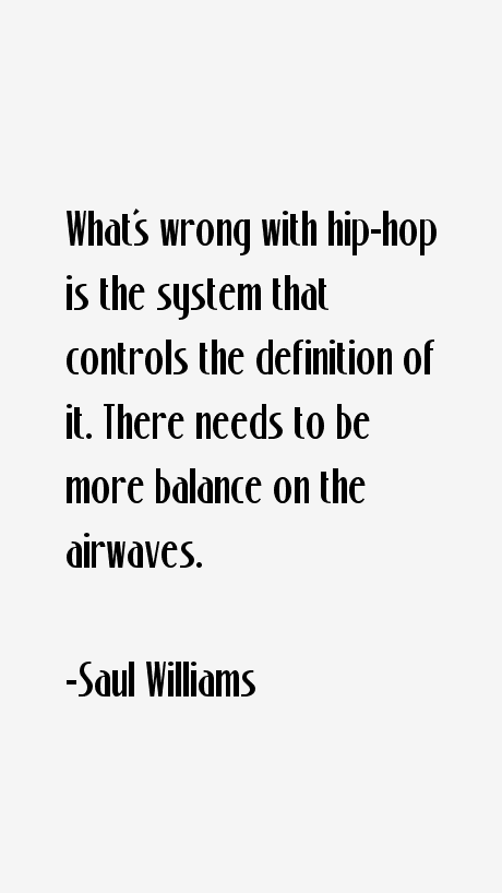 Saul Williams Quotes