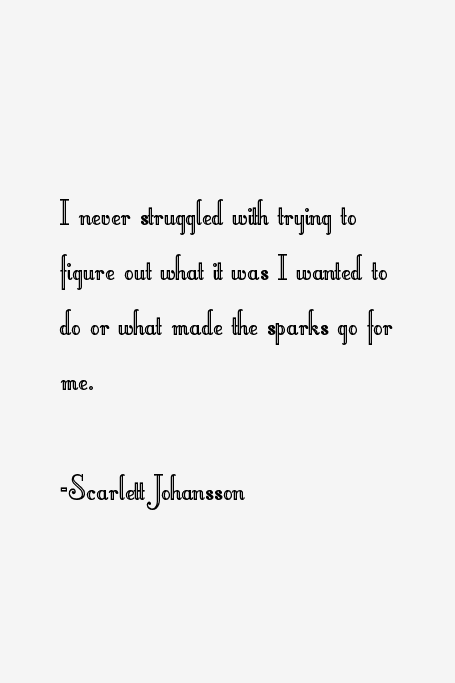Scarlett Johansson Quotes