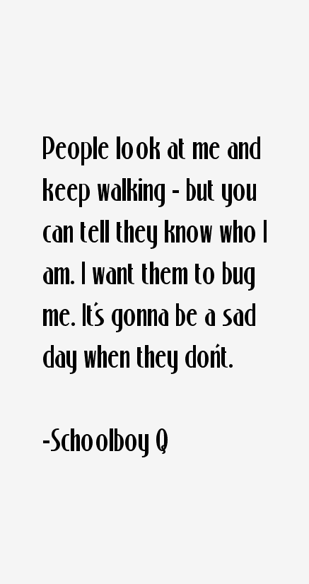 Schoolboy Q Quotes