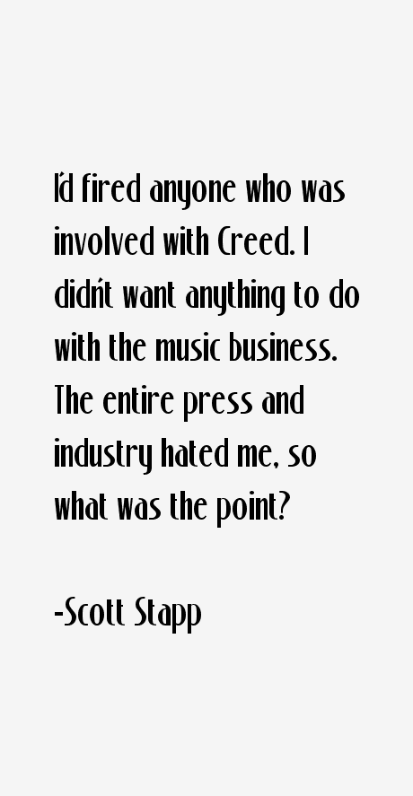 Scott Stapp Quotes