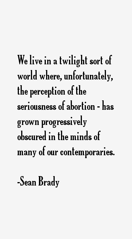 Sean Brady Quotes