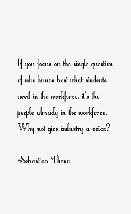 Sebastian Thrun Quotes