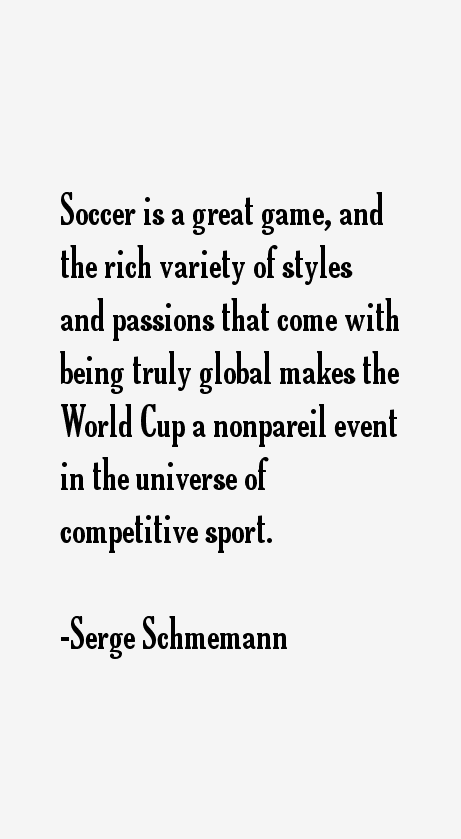 Serge Schmemann Quotes