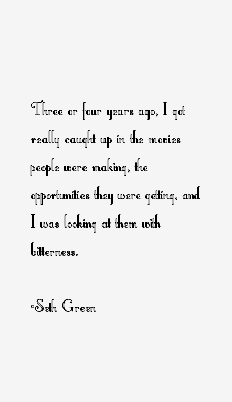 Seth Green Quotes