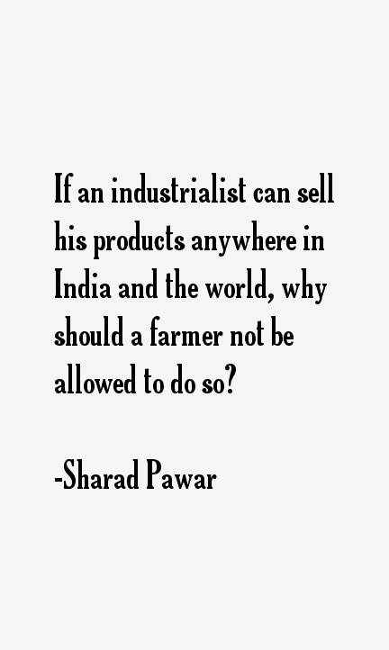 Sharad Pawar Quotes