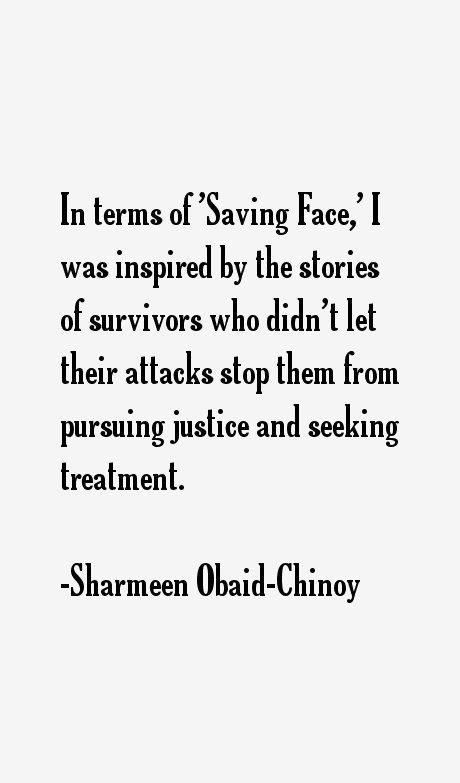 Sharmeen Obaid-Chinoy Quotes