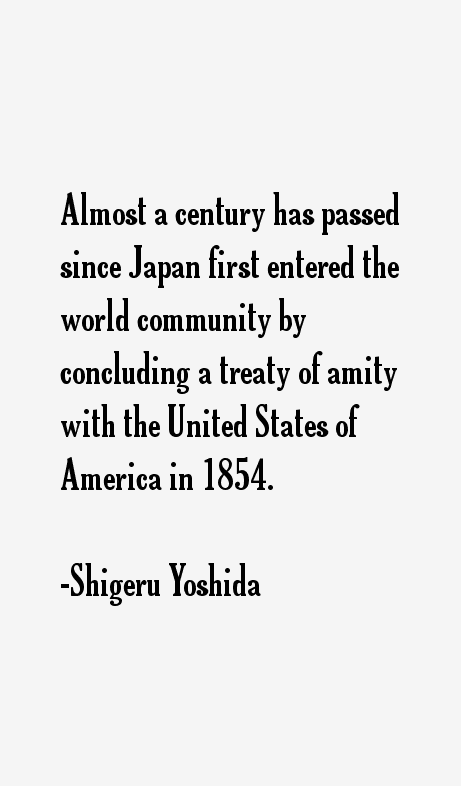 Shigeru Yoshida Quotes
