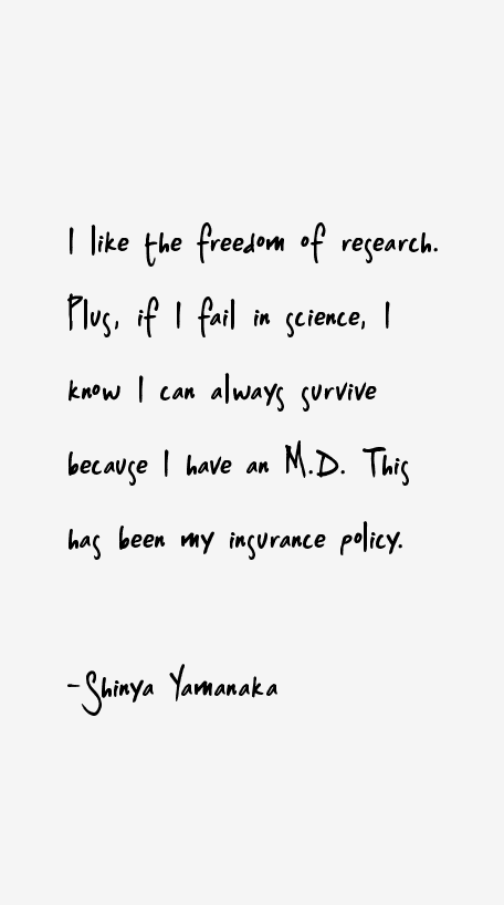 Shinya Yamanaka Quotes