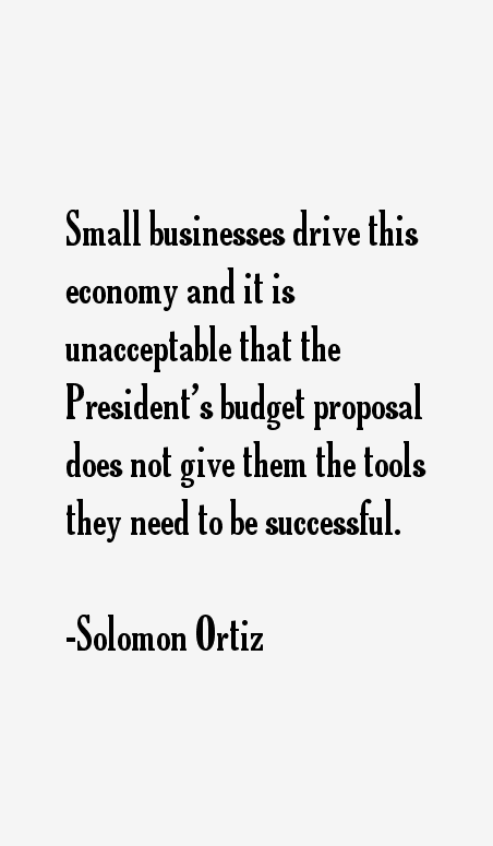 Solomon Ortiz Quotes