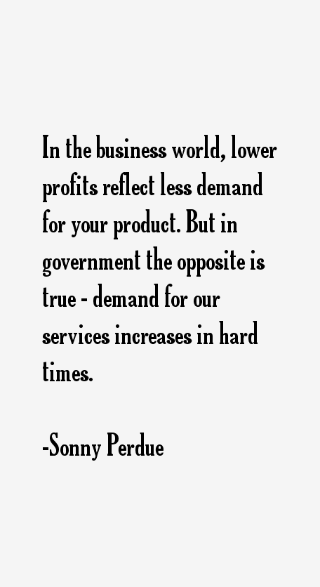 Sonny Perdue Quotes