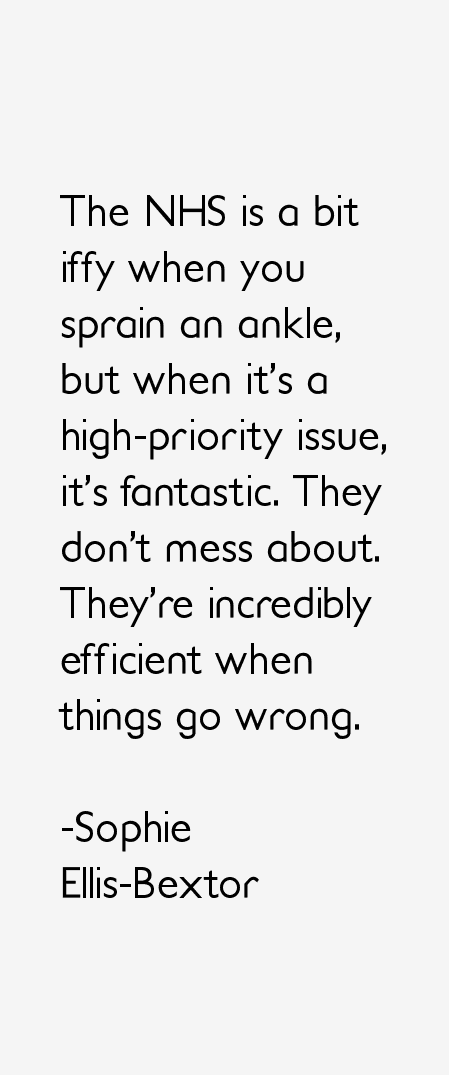 Sophie Ellis-Bextor Quotes