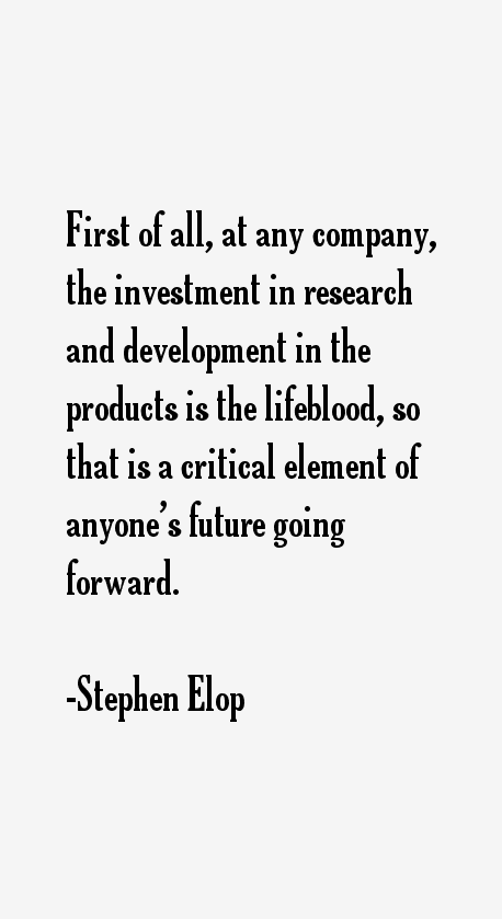Stephen Elop Quotes